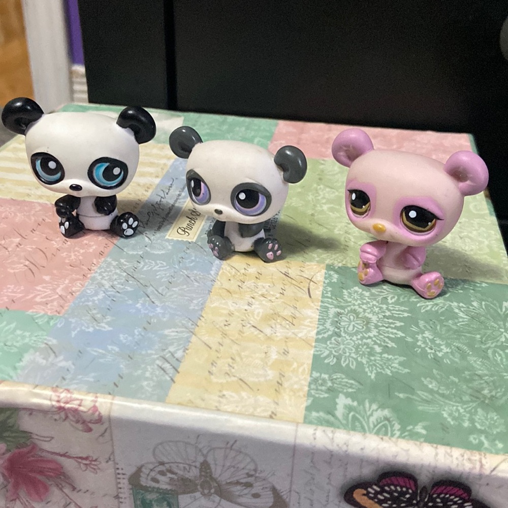 Lot of LPS Pandas #89, #90, and #899